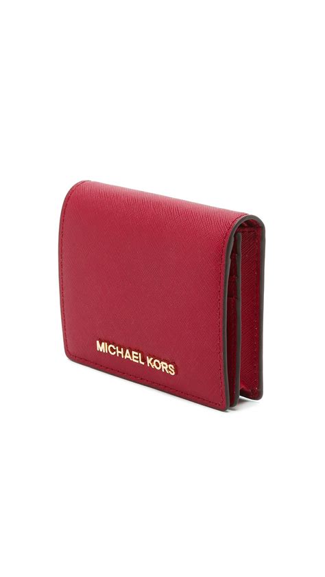 michael kors wallet wrist strap|michael kors dark cherry wallet.